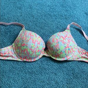 PINK push up bra